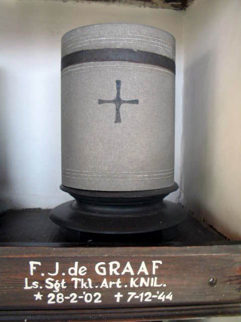 Afbeelding van graf of monument van Frans Jozef de Graaf
