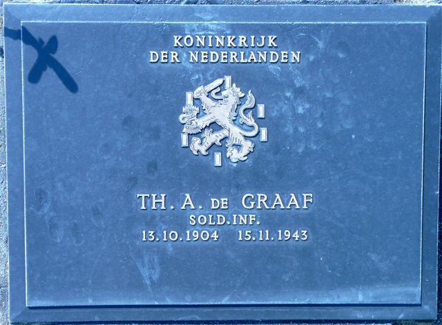Afbeelding van graf of monument van Theodoor August de Graaff
