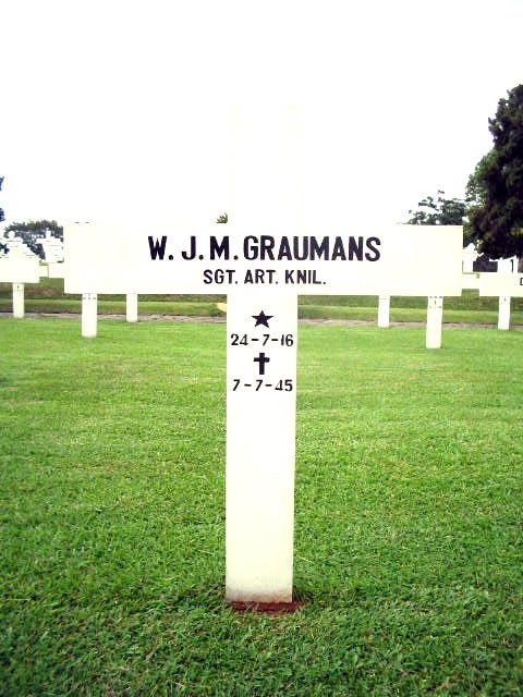 Afbeelding van graf of monument van Wilhelmus Josephus Maria Graumans