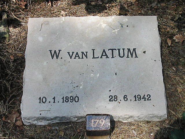 Afbeelding van graf of monument van Willem van Latum
