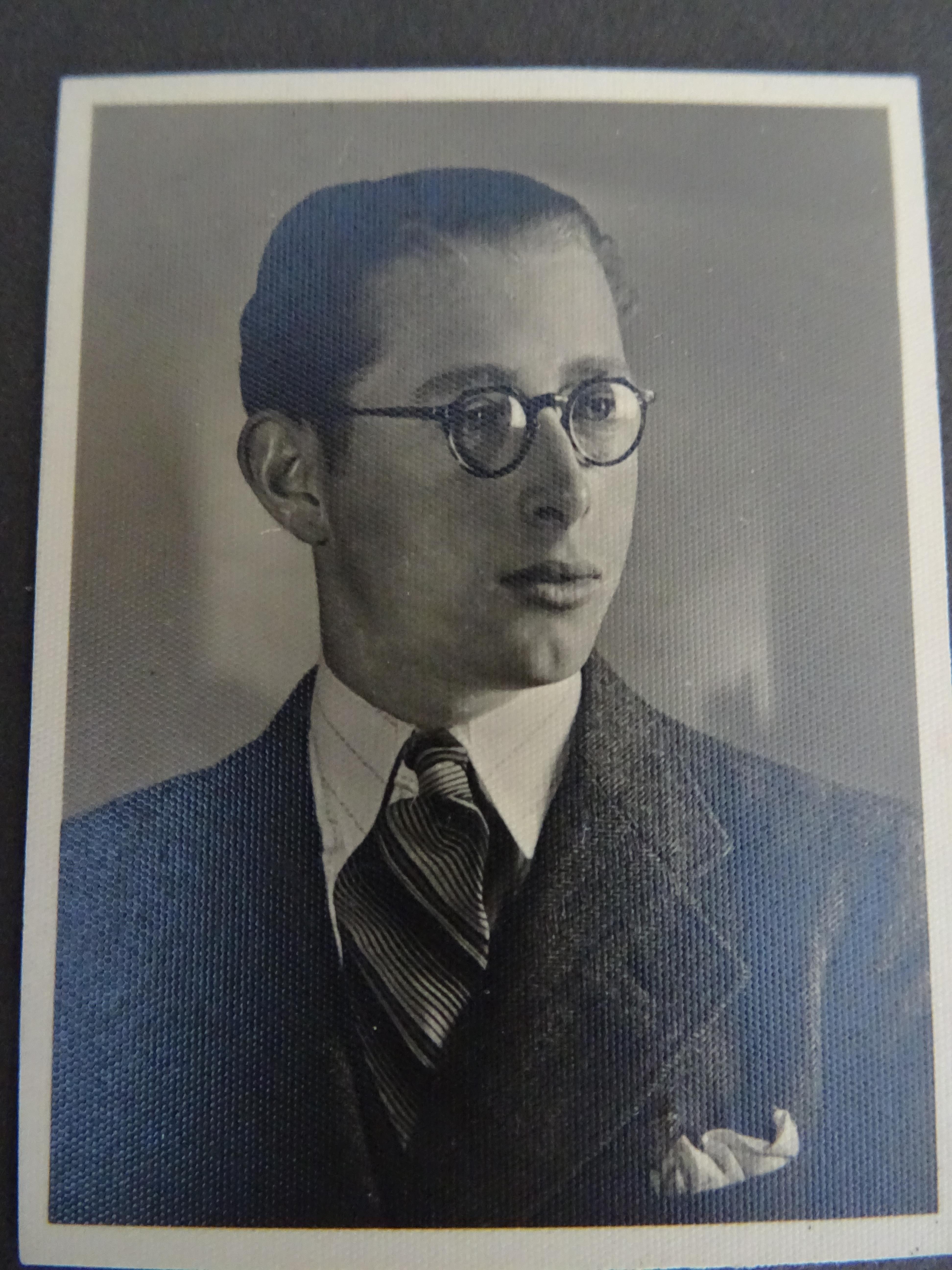 foto johan op circa 17jarige leeftijd