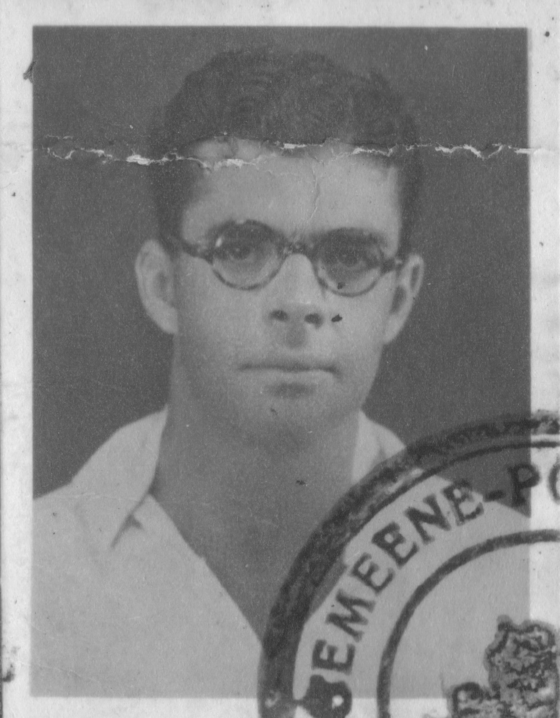 Christiaan, Frederic Zeiler Rijbewijsfoto juni 194