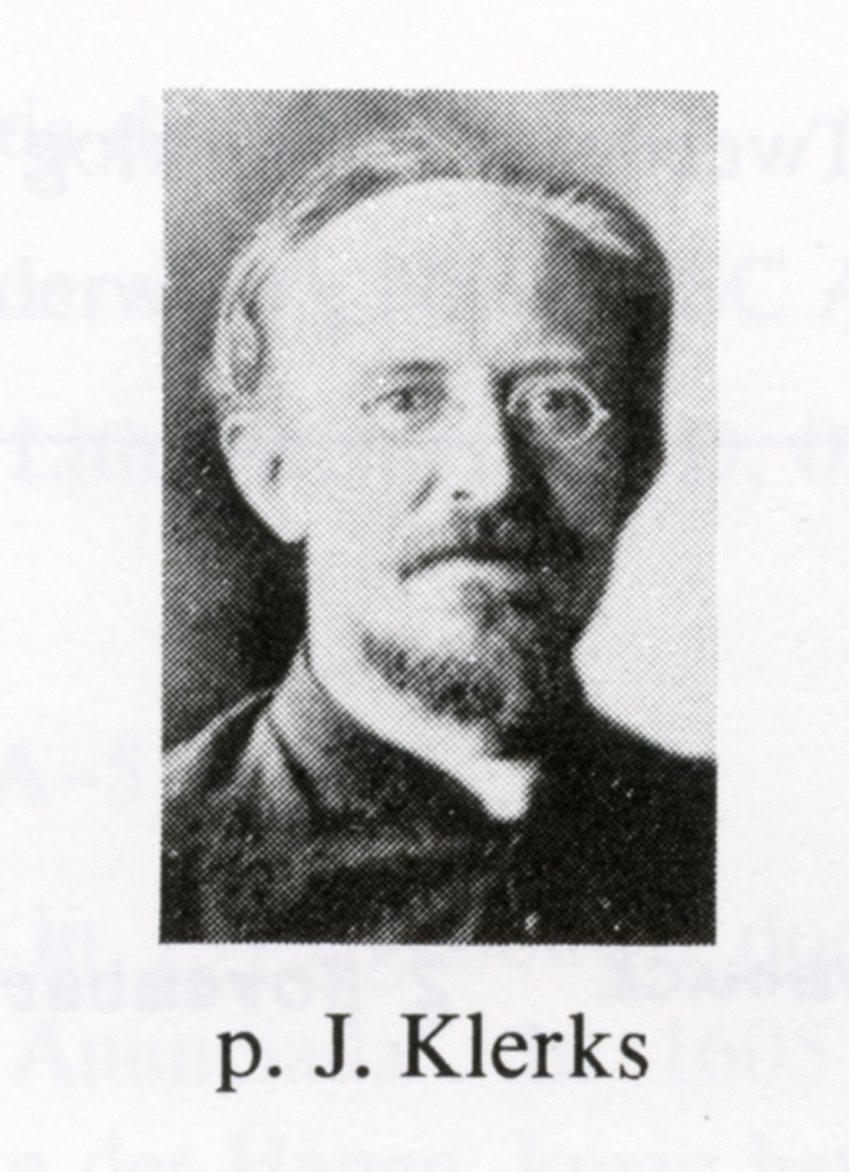 Afbeelding/portret van Josephus Adrianus Klerks