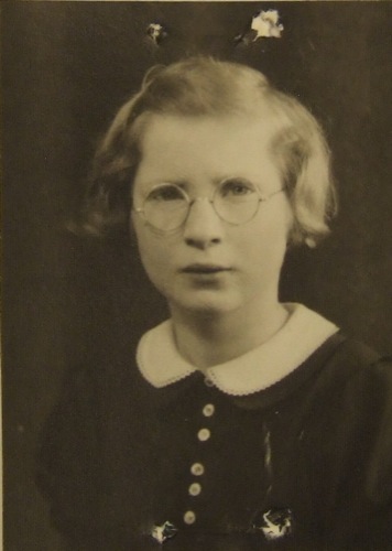 Portret van Edith Schwab