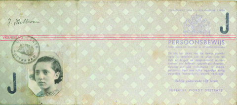 Portret van Judith Heilbronn