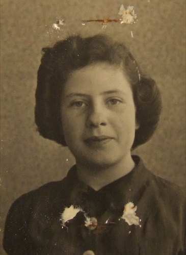 Portret van Lena-Lenchen Klarfeld