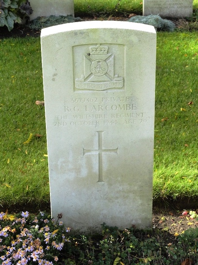 Afbeelding/portret van Larcombe