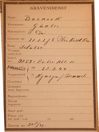 Afbeelding/portret van Borneck