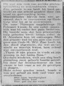 Afbeelding/portret van Cromvoirt