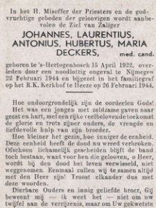 Afbeelding/portret van Deckers