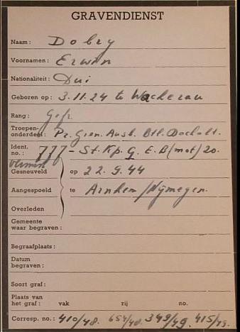 Afbeelding/portret van Dobry