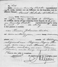 Afbeelding/portret van Haaren