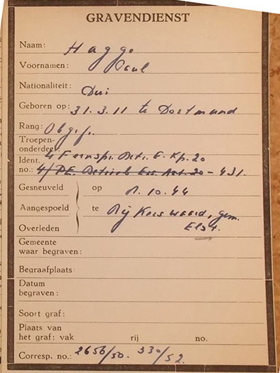 Afbeelding/portret van Hagge