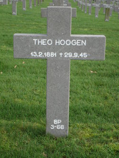 Afbeelding/portret van Hoogen