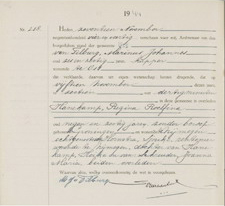 Afbeelding/portret van Hornstra-Hanekamp