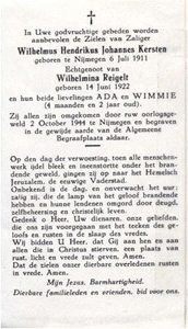 Afbeelding/portret van Kersten