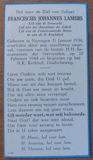 Afbeelding/portret van Lamers