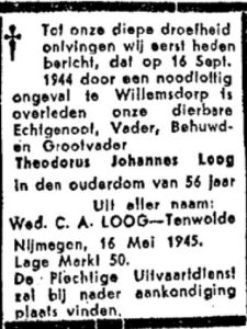 Afbeelding/portret van Loog