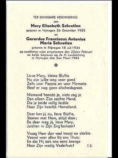 Afbeelding/portret van Schretlen