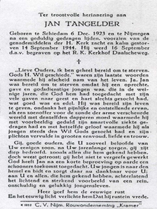 Afbeelding/portret van Tangelder