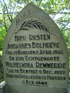 Afbeelding/portret van Bolhoeve-Remmerde