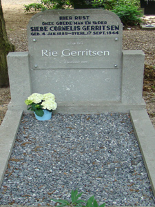 Afbeelding/portret van Gerritsen